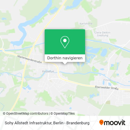 Sohy Allstedt Infrastruktur Karte