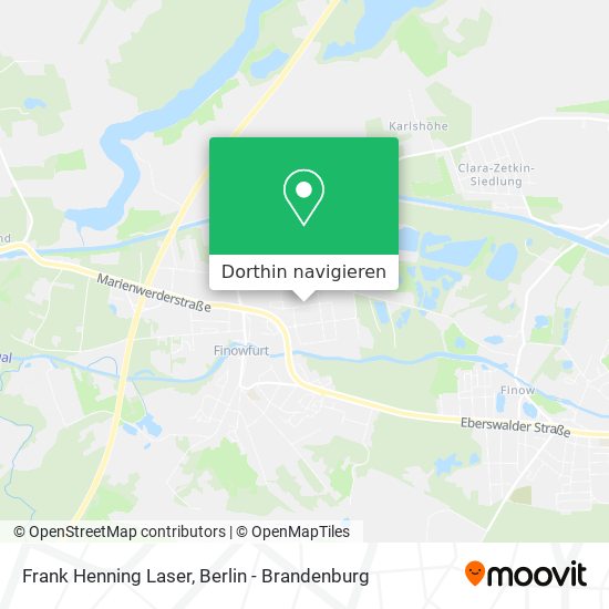 Frank Henning Laser Karte