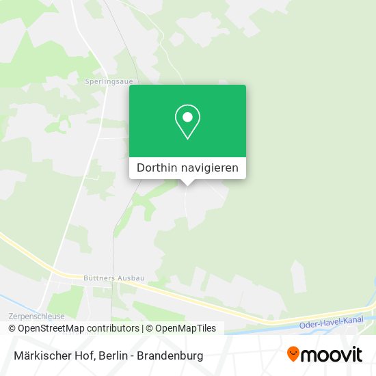 Märkischer Hof Karte