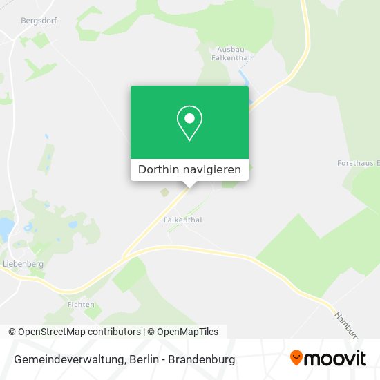 Gemeindeverwaltung Karte