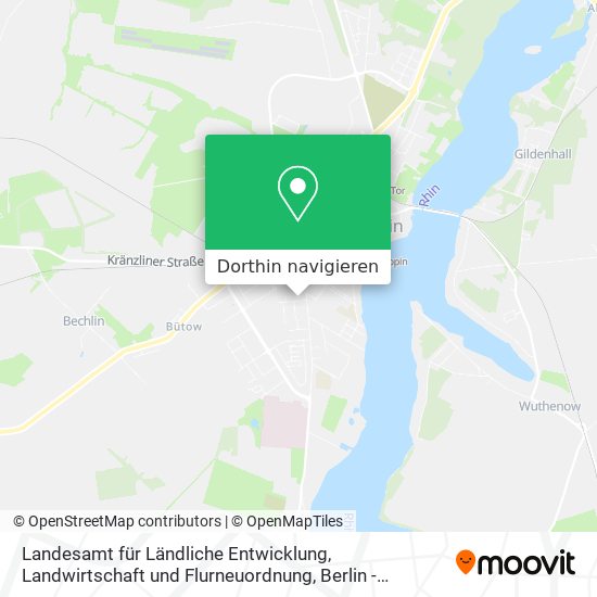 Landesamt für Ländliche Entwicklung, Landwirtschaft und Flurneuordnung Karte