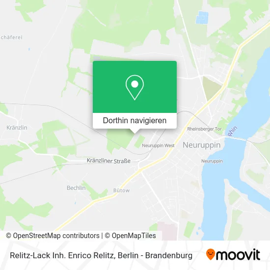 Relitz-Lack Inh. Enrico Relitz Karte