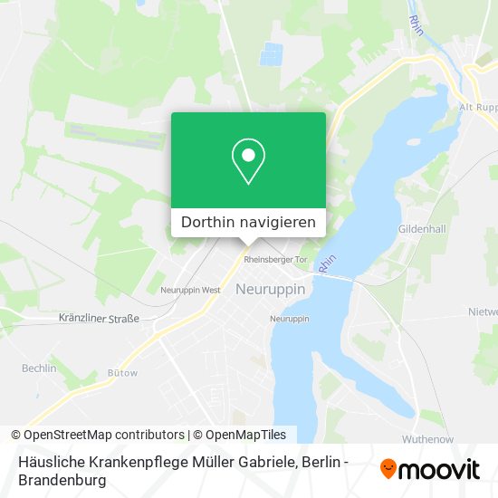 Häusliche Krankenpflege Müller Gabriele Karte