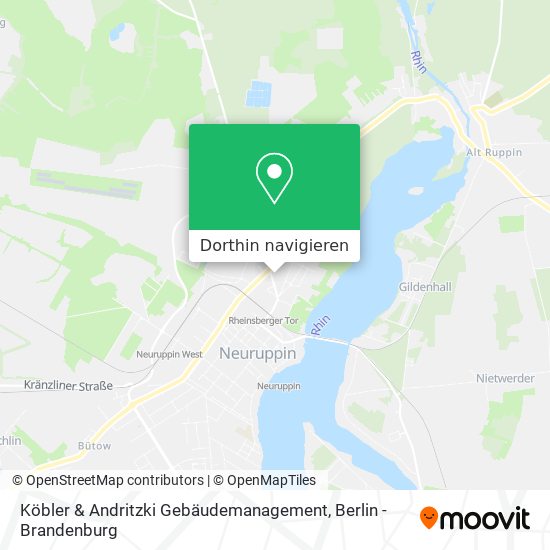 Köbler & Andritzki Gebäudemanagement Karte