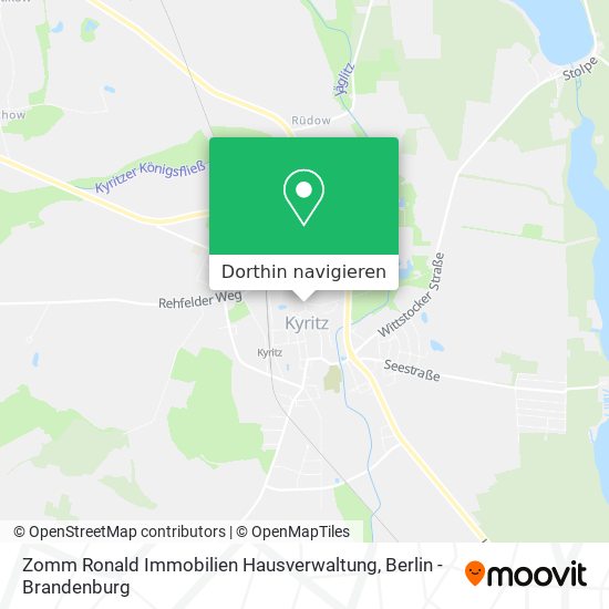 Zomm Ronald Immobilien Hausverwaltung Karte