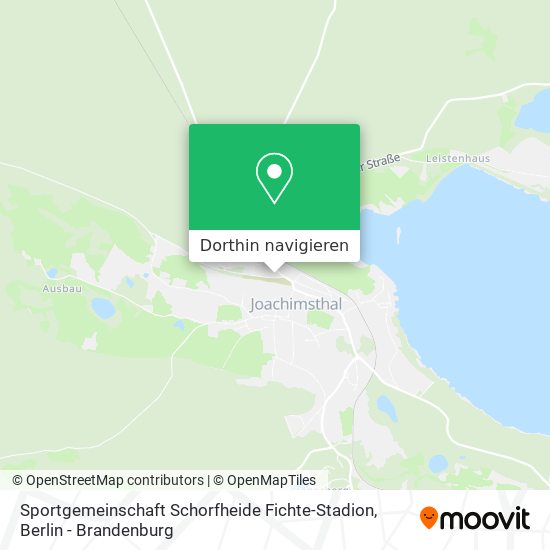 Sportgemeinschaft Schorfheide Fichte-Stadion Karte