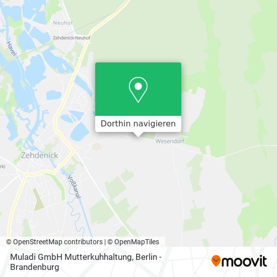 Muladi GmbH Mutterkuhhaltung Karte