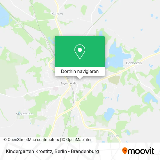 Kindergarten Krostitz Karte