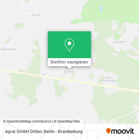 Agrar GmbH Döllen Karte