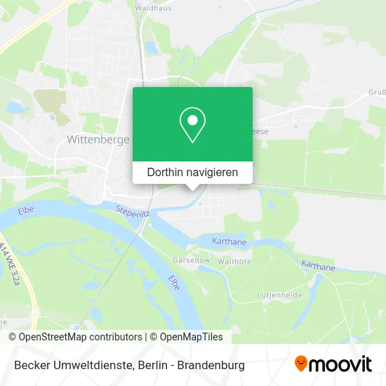 Becker Umweltdienste Karte