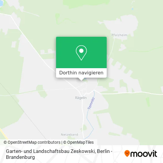 Garten- und Landschaftsbau Zeskowski Karte