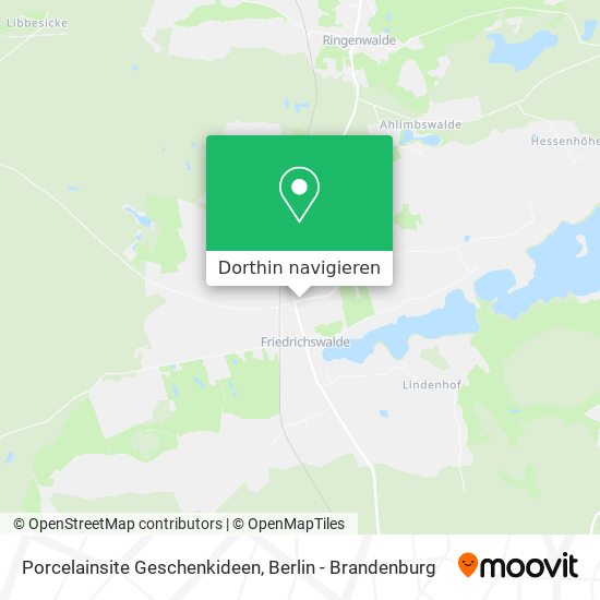 Porcelainsite Geschenkideen Karte