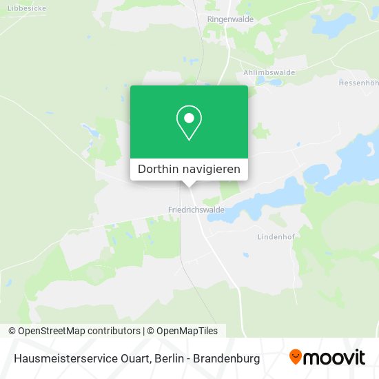 Hausmeisterservice Ouart Karte