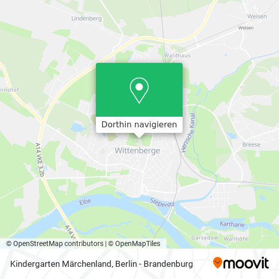 Kindergarten Märchenland Karte