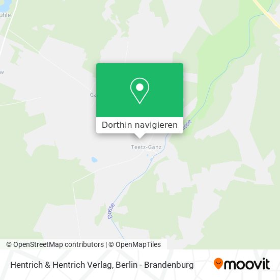 Hentrich & Hentrich Verlag Karte