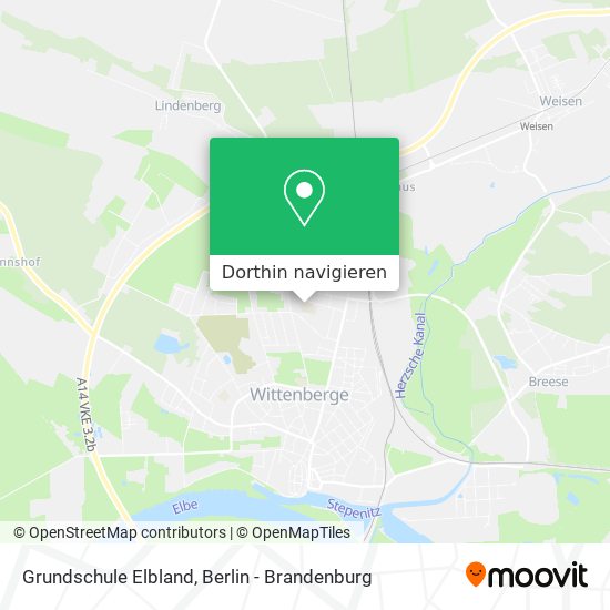 Grundschule Elbland Karte