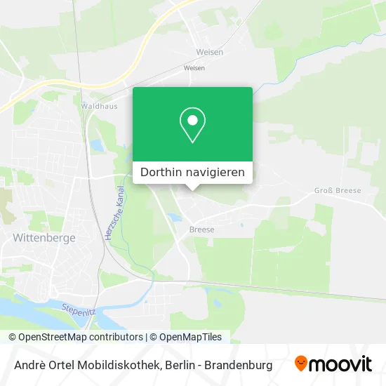 Andrè Ortel Mobildiskothek Karte