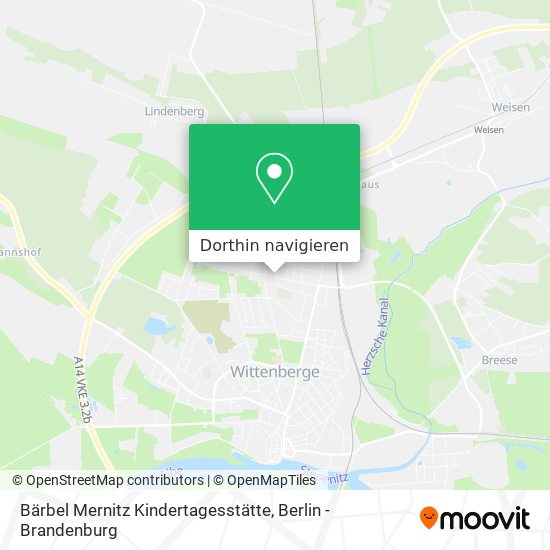 Bärbel Mernitz Kindertagesstätte Karte
