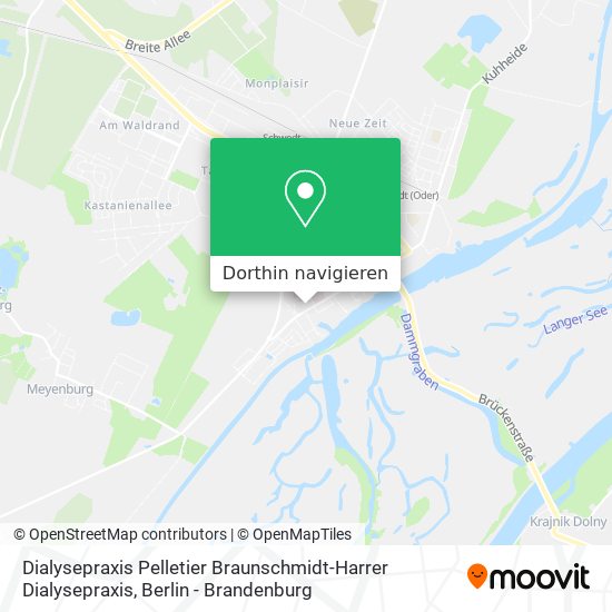 Dialysepraxis Pelletier Braunschmidt-Harrer Dialysepraxis Karte
