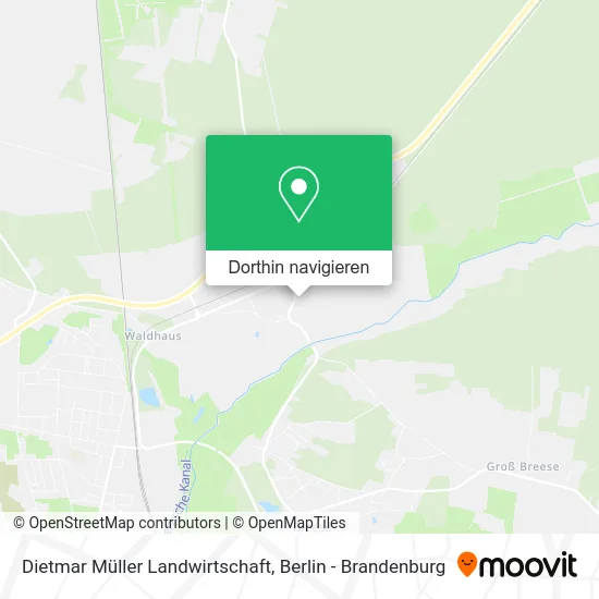 Dietmar Müller Landwirtschaft Karte