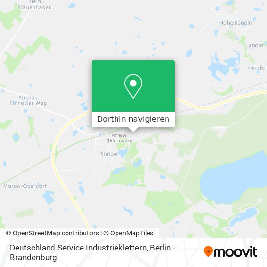 Deutschland Service Industrieklettern Karte