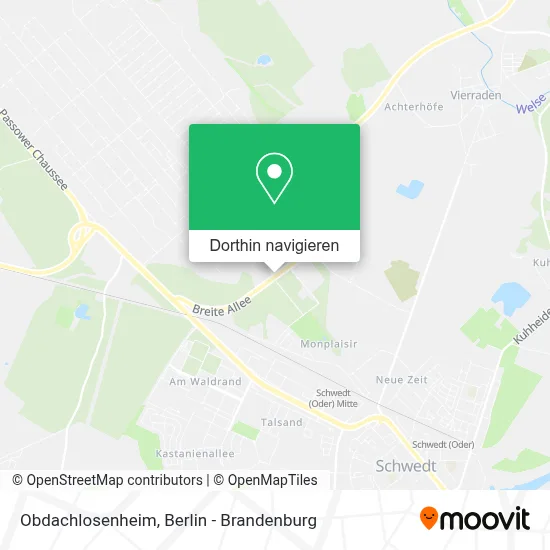 Obdachlosenheim Karte