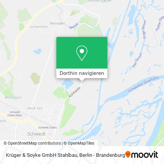 Krüger & Soyke GmbH Stahlbau Karte
