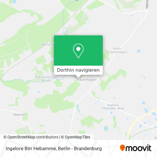 Ingelore Birr Hebamme Karte