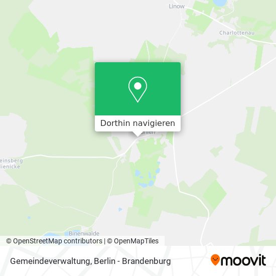 Gemeindeverwaltung Karte