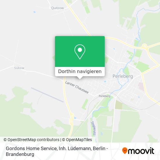 Gordons Home Service, Inh. Lüdemann Karte