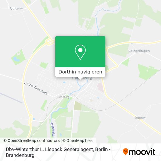Dbv-Winterthur L. Liepack Generalagent Karte