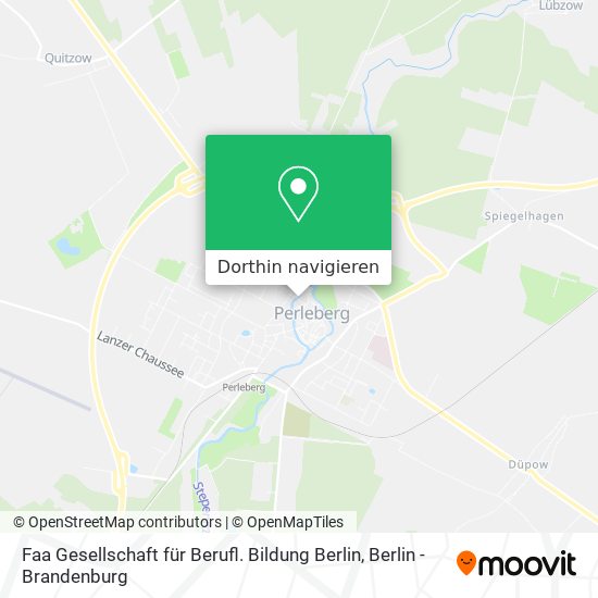 Faa Gesellschaft für Berufl. Bildung Berlin Karte