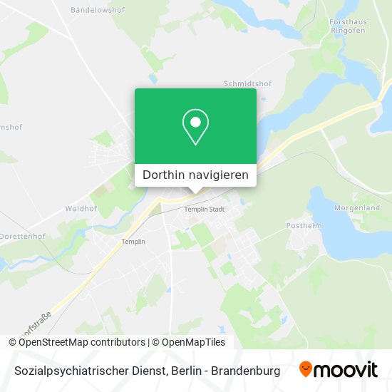 Sozialpsychiatrischer Dienst Karte