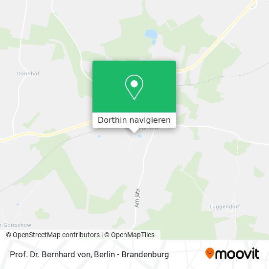Prof. Dr. Bernhard von Karte