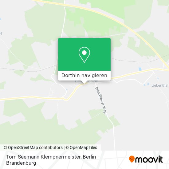 Tom Seemann Klempnermeister Karte