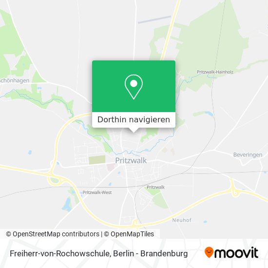 Freiherr-von-Rochowschule Karte