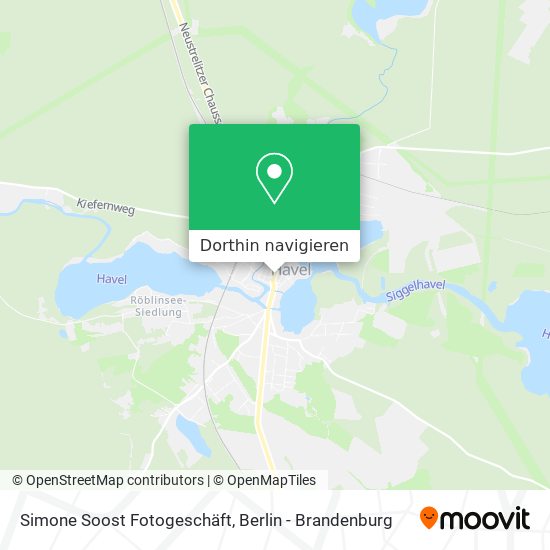 Simone Soost Fotogeschäft Karte
