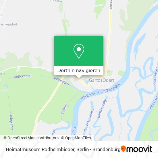 Heimatmuseum Rodheimbieber Karte