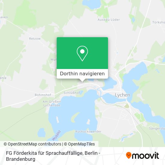 FG Förderkita für Sprachauffällige Karte