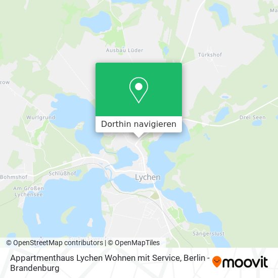 Appartmenthaus Lychen Wohnen mit Service Karte