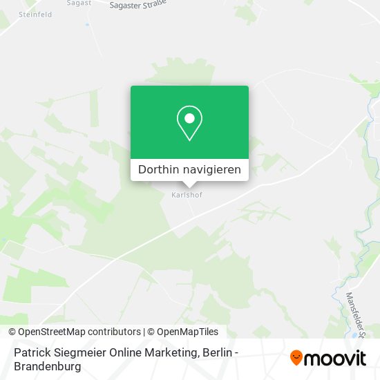 Patrick Siegmeier Online Marketing Karte