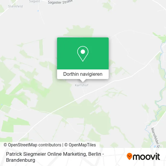 Patrick Siegmeier Online Marketing Karte