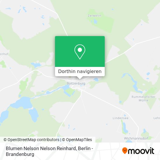 Blumen Nelson Nelson Reinhard Karte