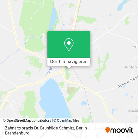 Zahnarztpraxis Dr. Brunhilde Schmitz Karte
