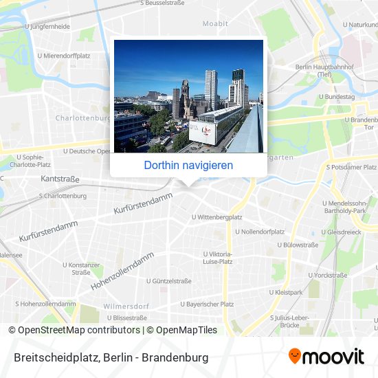 Breitscheidplatz Karte