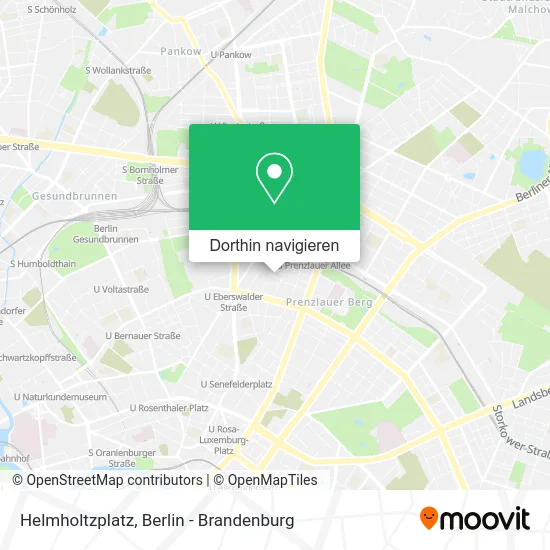 Helmholtzplatz Karte