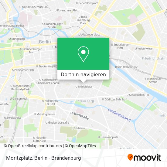Moritzplatz Karte