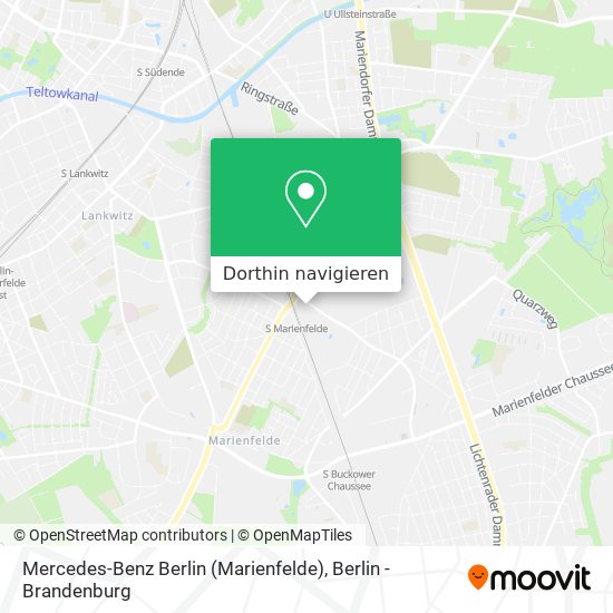 Mercedes-Benz Berlin (Marienfelde) Karte