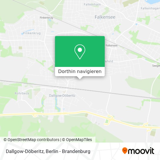 Dallgow-Döberitz Karte