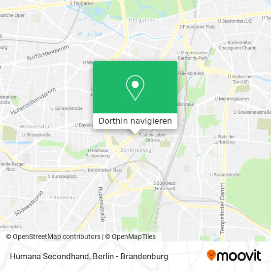 Humana Secondhand Karte